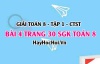 Giải bài 4 trang 30 Toán 8 Tập 1 SGK Chân trời sáng tạo